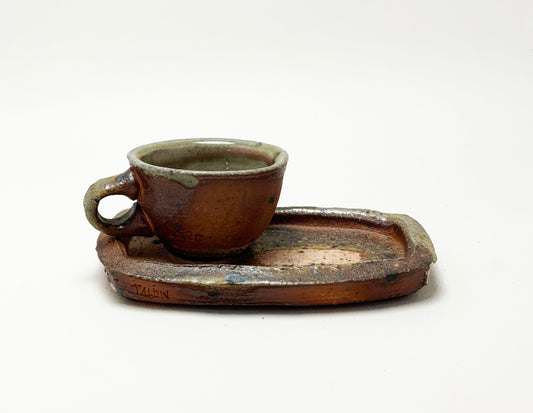 Cap cup and saucer